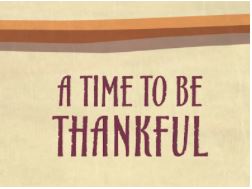 A Time to be Thankful